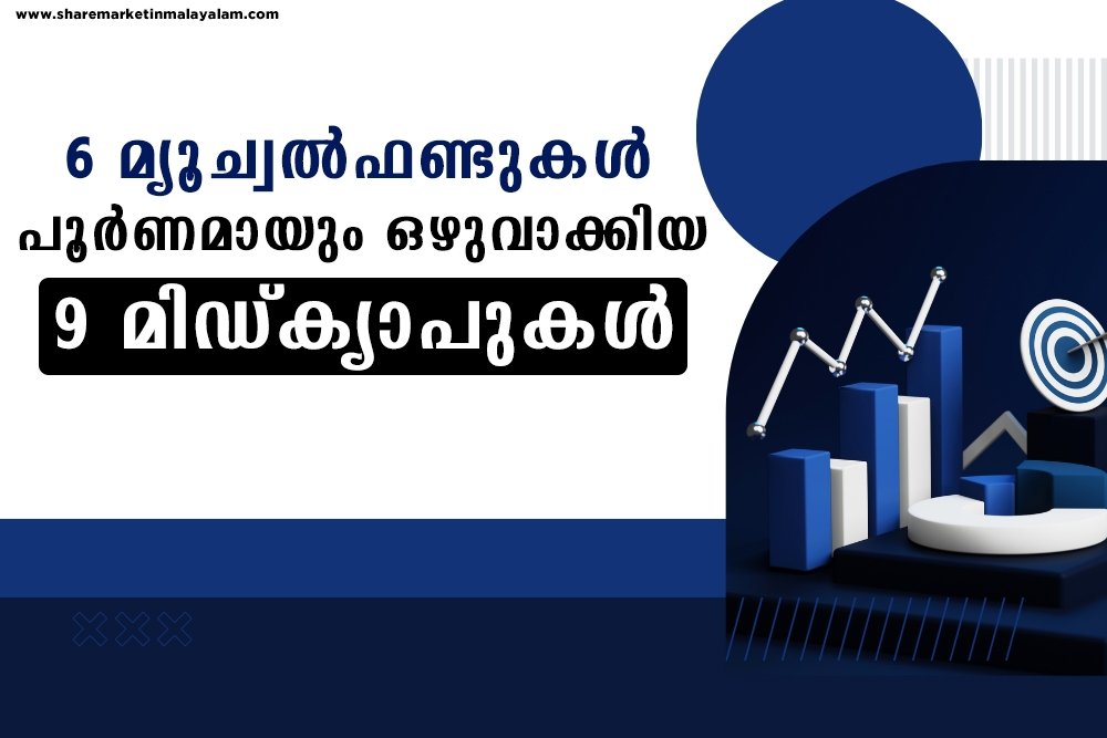 6 മ്യൂച്വല്‍ഫണ്ടുകള്‍ പൂര്‍ണമായും ഒഴിവാക്കിയ 9 മിഡ്ക്യാപുകള്‍; ടാറ്റ മുതല്‍ റെയില്‍വേ ഓഹരി വരെ